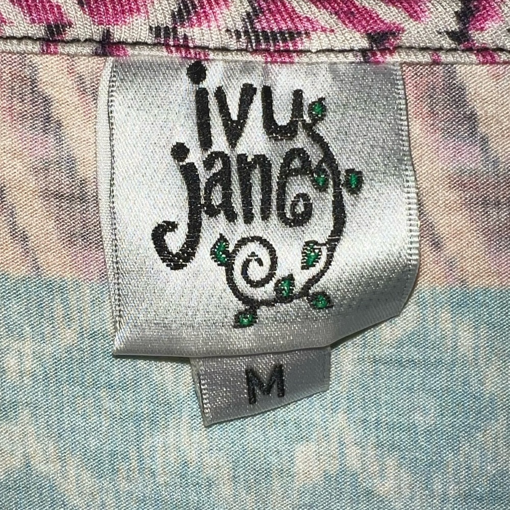 Ivy Jane Backless Multi Colored Pattern Top - image 3